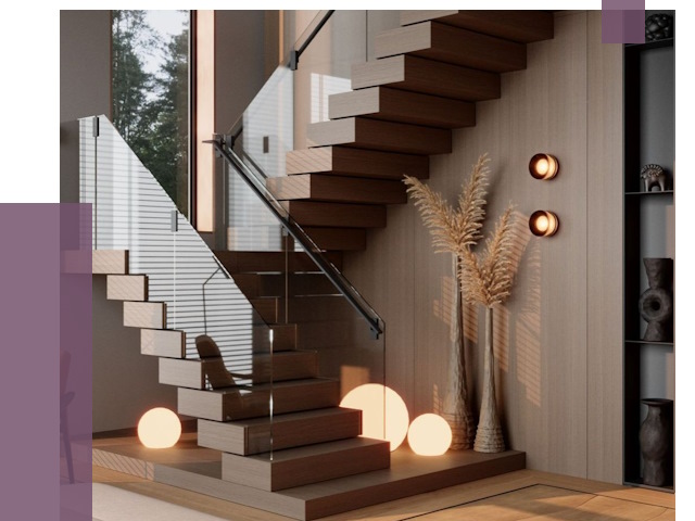 Изготовление и монтаж лестниц в Артёме от 88120 руб. | ПРОЛЁТ-Арт