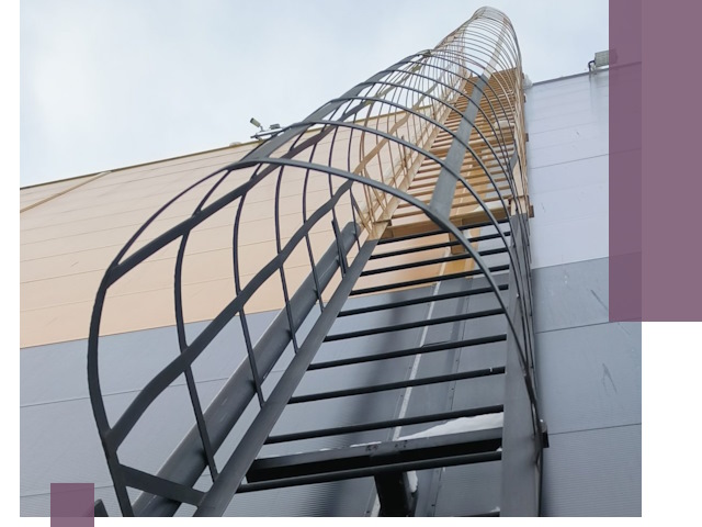 Изготовление и монтаж пожарных лестниц в Артёме профессионально