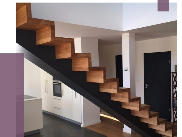 Изготовление деревянных лестниц в Артёме от 88120 руб. | ПРОЛЁТ-Арт