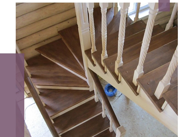 Реставрация деревянных лестниц в Артёме от 4354 руб.