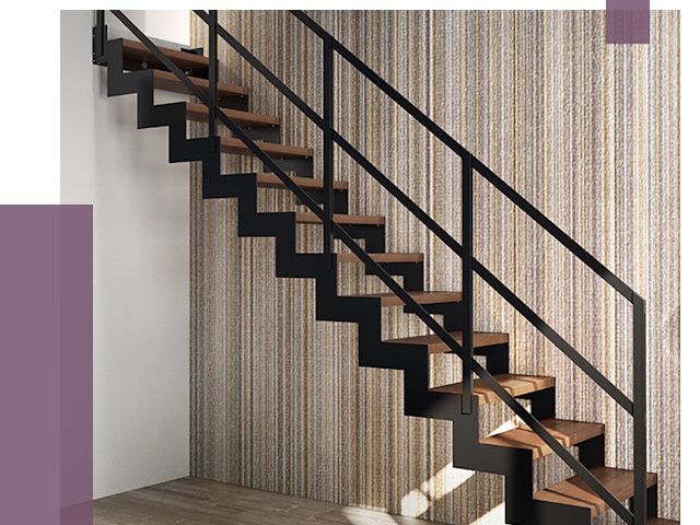 Изготовление металлических лестниц в Артёме от 49243 руб. | ПРОЛЁТ-Арт