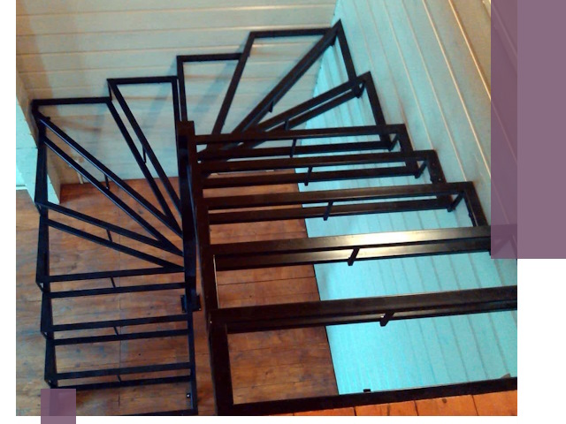 Изготовление металлических лестниц любой сложности в Артёме