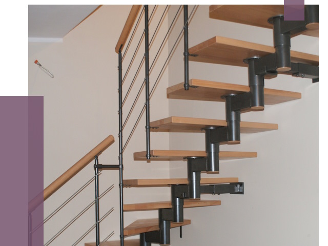 Изготовление модульных лестниц в Артёме от 11663 руб. 