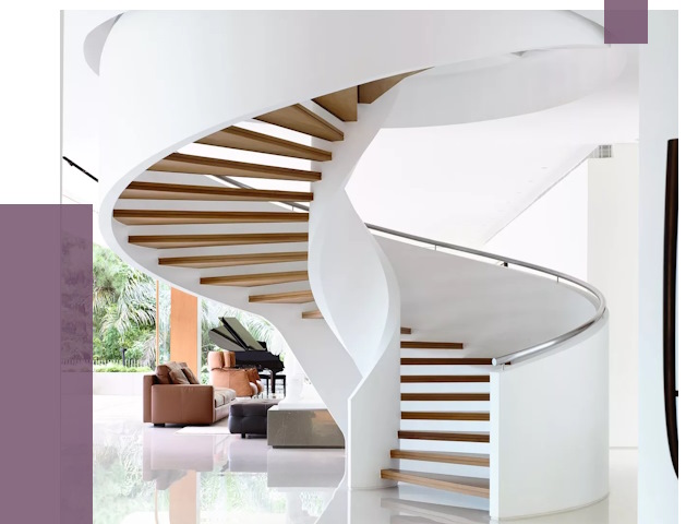 Винтовые лестницы в Артёме под ключ от 49243 руб. | ПРОЛЁТ-Арт