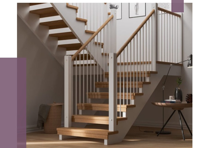 Маршевые лестницы в Артёме от 38617 руб. — монтаж | ПРОЛЁТ-Арт