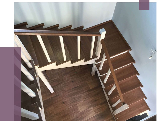 Изготовление П-образных лестниц в Артёме от 15395 руб.