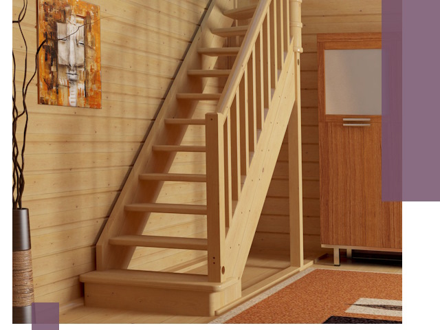 Лестницы эконом класса под ключ в Артёме — недорого и быстро