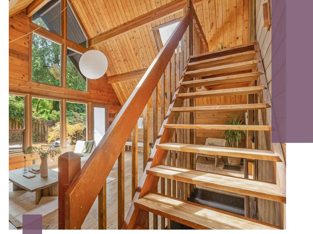 Лестницы для дачи под ключ в Артёме — изготовление и монтаж