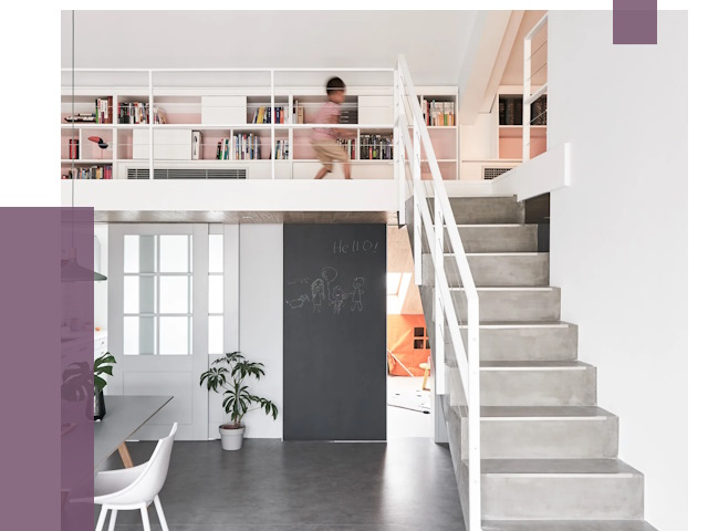 Лестницы для двухуровневой квартиры в Артёме от 178831 руб. | ПРОЛЁТ-Арт