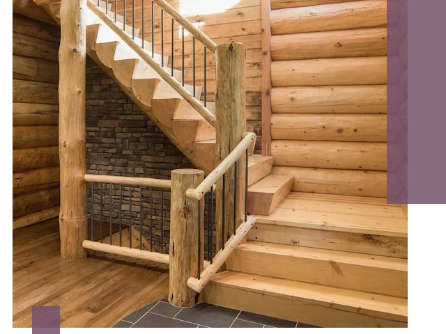 Лестницы в баню под заказ и профессиональный монтаж в Артёме