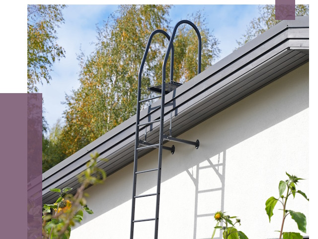 Лестницы на крышу в Артёме от 19386 руб. — монтаж и монтаж ПРОЛЁТ-Арт