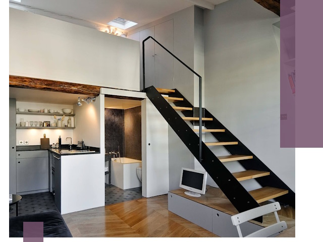 Лестницы на антресоль под ключ в Артёме — изготовление и монтаж