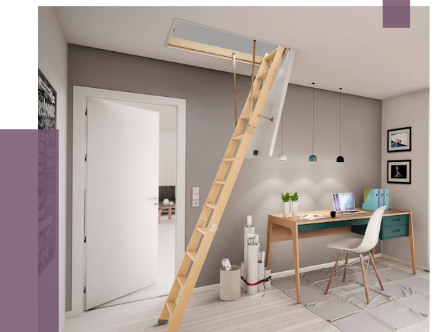 Чердачные лестницы в Артёме — от 14773 руб. | ПРОЛЁТ-Арт