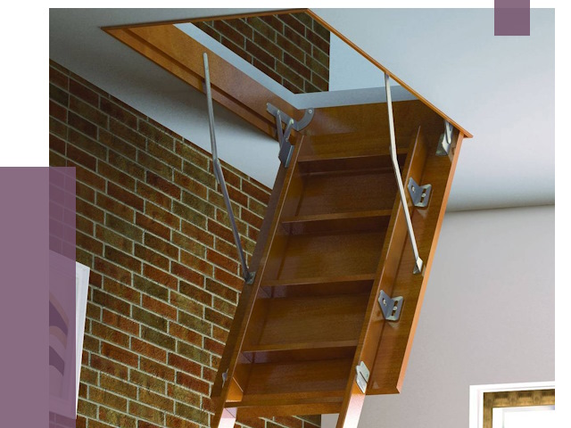 Установка чердачной лестницы в Артёме от 7931 руб. | ПРОЛЁТ-Арт