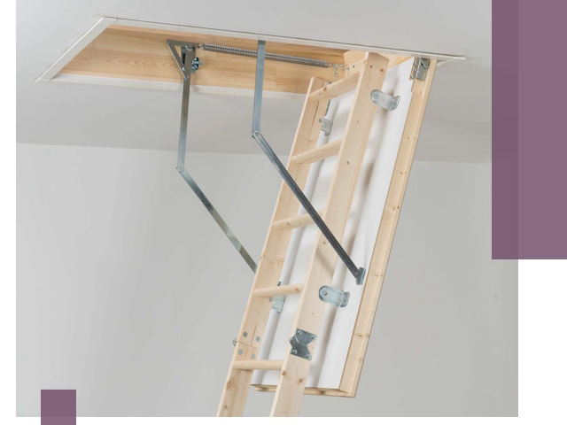 Установка чердачной лестницы под ключ в Артёме