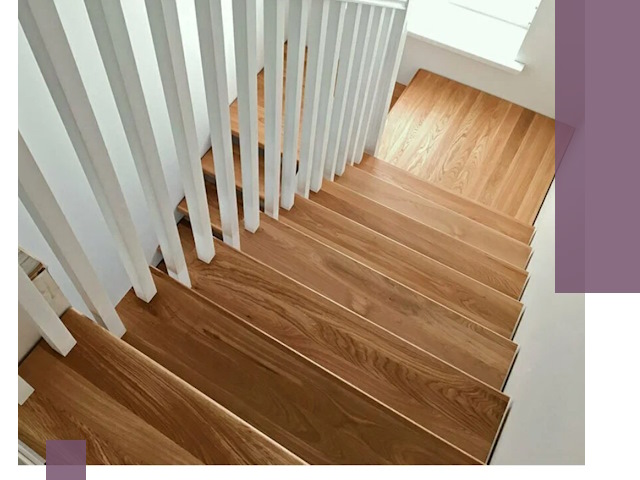 Лестницы из бука в Артёме: изготовление, монтаж и демонтаж