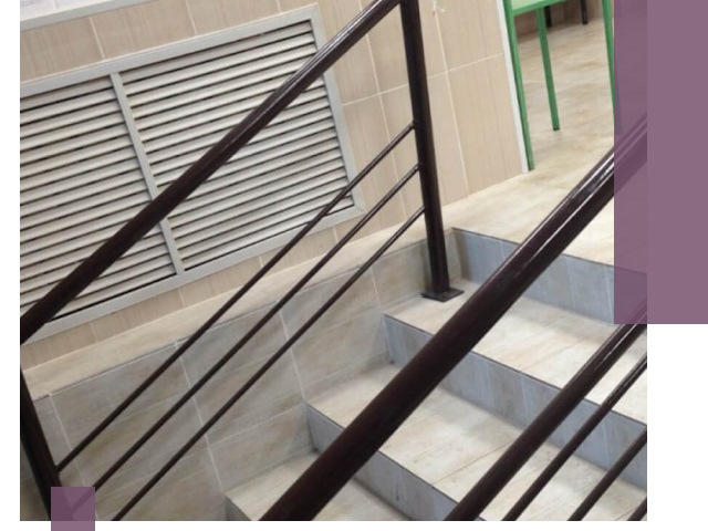 Изготовление перил из металла под ключ в Артёме