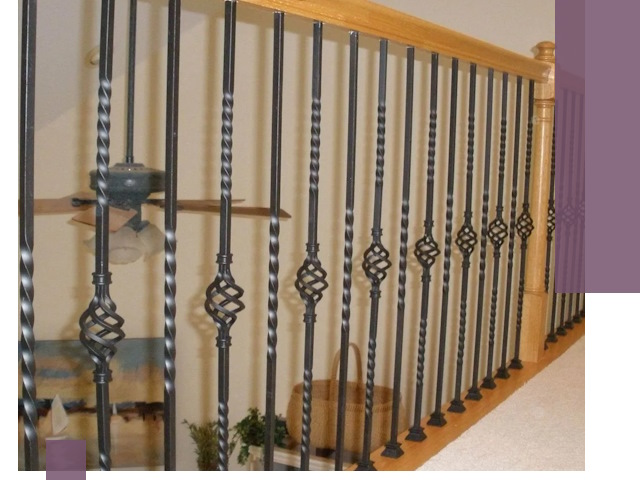 Изготовление и монтаж кованных перил в Артёме под ключ