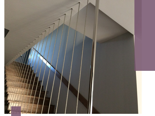 Тросовые перила под ключ в Артёме — производство и монтаж