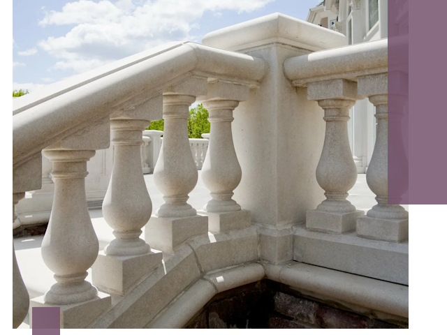 Балюстрады из металла и камня под ключ в Артёме