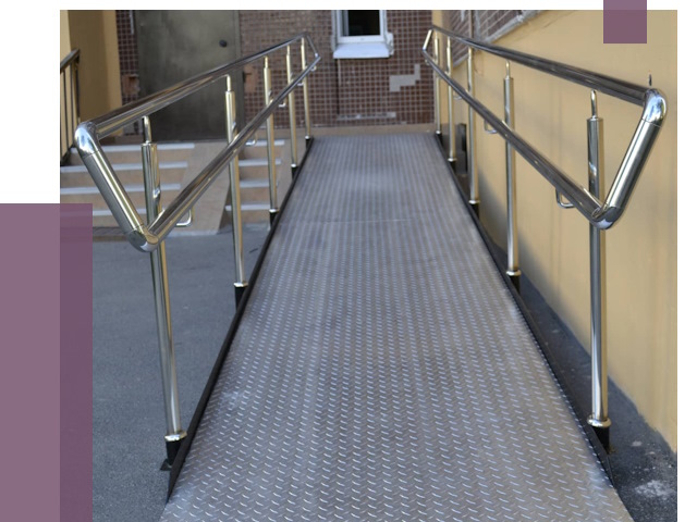 Пандусы в Артёме от 12440 руб. — установка для инвалидов | ПРОЛЁТ-Арт