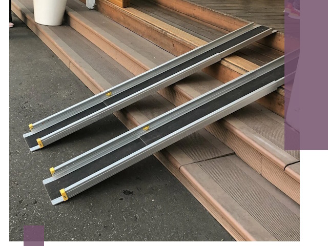 Телескопические пандусы под ключ в Артёме — изготовление и монтаж