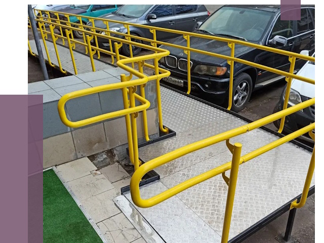 Стационарные пандусы в Артёме от 12440 руб. | ПРОЛЁТ-Арт