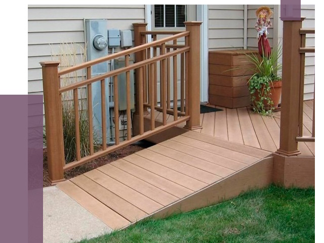 Пандус на крыльцо в Артёме под ключ от 7879 руб. 