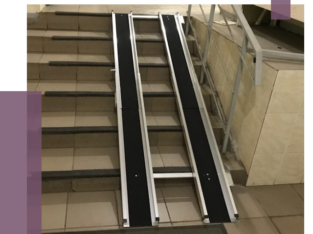 Установка пандуса в подъезд в Артёме от 8086 руб. под ключ | ПРОЛЁТ-Арт