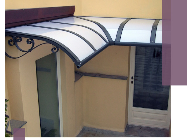 Монтаж козырьков любой сложности в Артёме под ключ