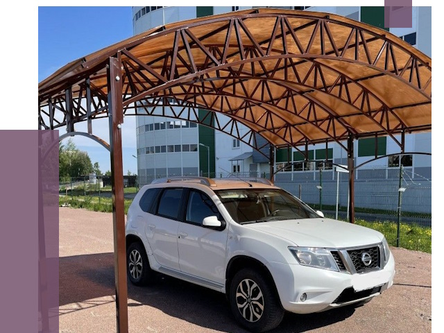 Недорогие навесы в Артёме от 43541 руб. | ПРОЛЁТ-Арт