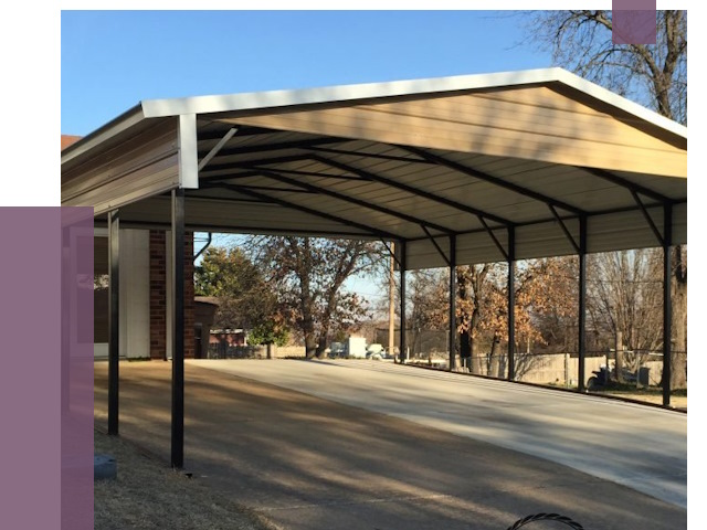 Двускатные навесы в Артёме от 8138 руб.  | ПРОЛЁТ-Арт