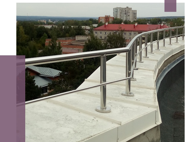 Парапеты и ограждения кровли в Артёме от 5028 руб. 