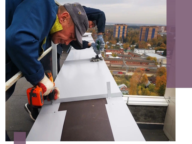 Монтаж парапетов в Артёме — установка прочных металлических ограждений