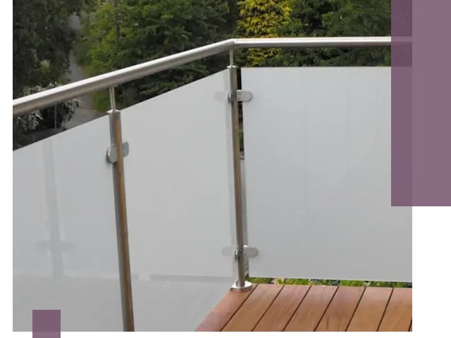 Алюминиевые парапеты для балконов и террас в Артёме