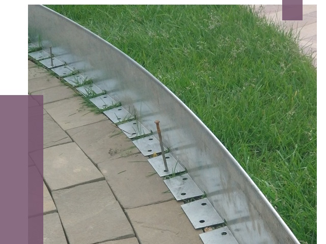 Металлические бордюры для тротуаров в Артёме от 8812 руб.