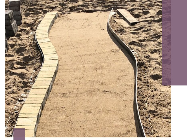 Металлические бордюры для тротуаров в Артёме — прочные и долговечные