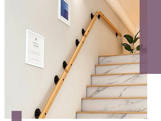 Поручни металлические и деревянные под ключ в Артёме