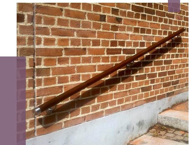 Изготовление пристенных поручней в Артёме от 4510 руб. — ПРОЛЁТ-Арт