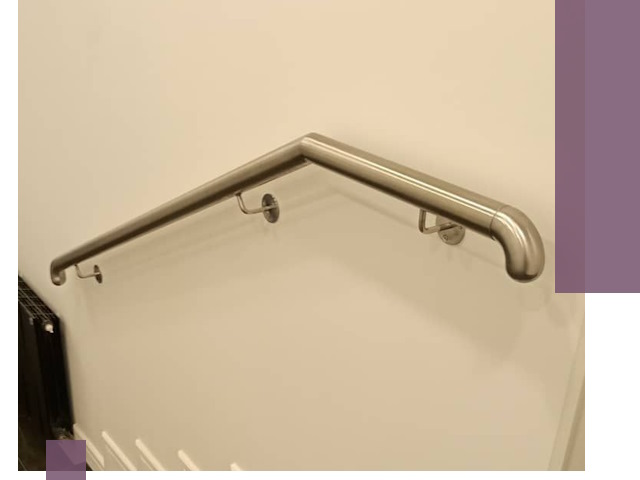 Изготовление пристенных поручней в Артёме под ключ за сроки