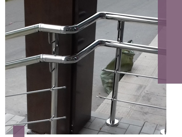 Монтаж поручней из нержавеющей стали в Артёме качественно и быстро